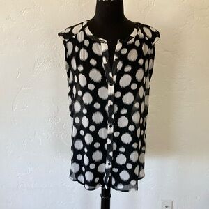 Lucky in Love Black and White Polka Dot